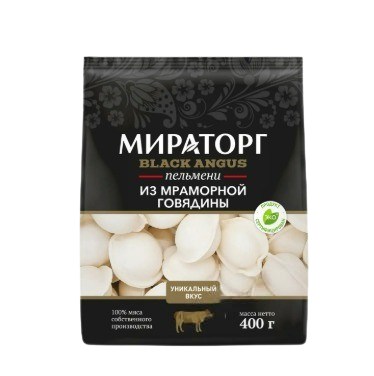 Пельмени Мираторг из Мраморной говядины 400гр - фото 29243