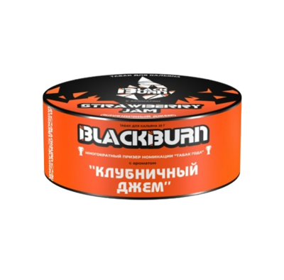 Табак для кальяна Black burn Клубничный джем, 25гр - фото 29261