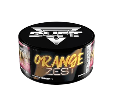 Табак для кальяна Duft Orange Zest апельсиновая цедра, 25гр - фото 29283
