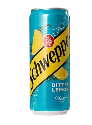 Напиток Schweppes BITTER LEMON ж/б 0,33л  - фото 29379
