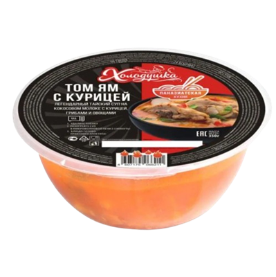 Суп Холодушка Том Ям с курицей, 350гр - фото 29498