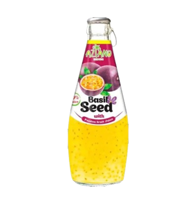 Нектар Aziano Маракуя с семенами базилика  0,29л - фото 29512