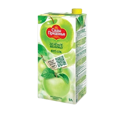 Сок Сады Придонья Зелёное Яблоко 2л - фото 29544