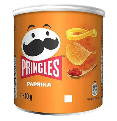Чипсы Pringles со вкусом паприки 40 гр. - фото 29938