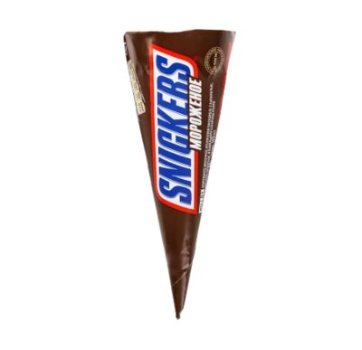 Мороженое Snickers рожок 69 гр - фото 30013