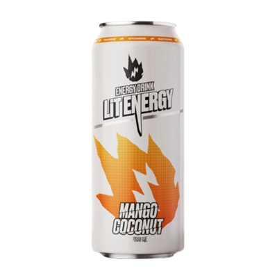 Энергетический напиток Lit Energy Mango Coconut 0,45л - фото 30021