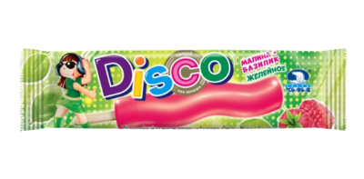 Фруктовый лед Желейный со вкусом малины и базилика Disco 60 гр - фото 30184