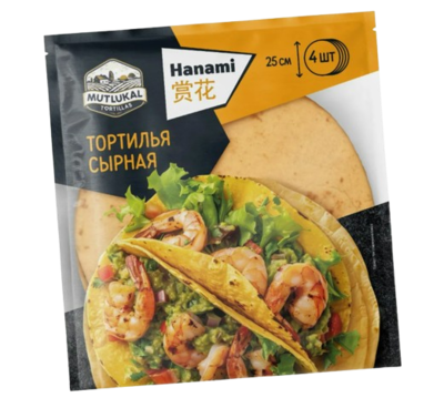 Тортилья Hanami сырная 166 гр  - фото 30283