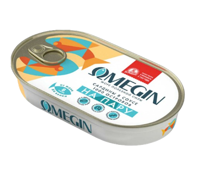 Косервы Omegin Сардины в соусе тысяча осторовов с ключом 175гр - фото 30347