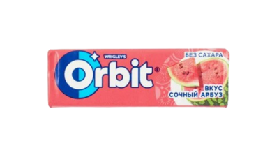 Жевательная резинка Orbit сочный арбуз - фото 30429