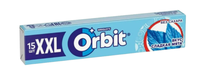 Жевательная резинка Orbit XXL сладкая мята - фото 30434