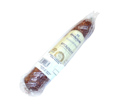 Колбаса Ет Уральский Мускатная сырокопченая - фото 30447