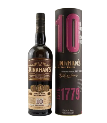 Виски Kinahans Single malt 10 year 46% gift tube 0,7л - фото 30600