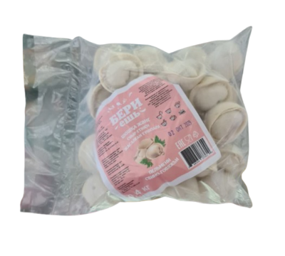 Пельмени Бери Ешь свино-говяжьи 400гр - фото 30650