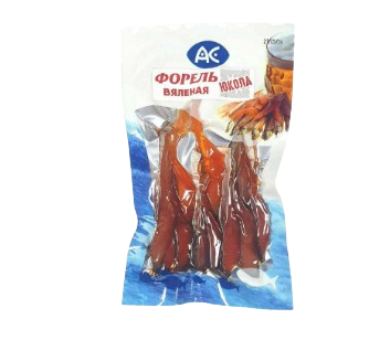 Форель АС вялено-копченая (юкола) 80гр - фото 30671