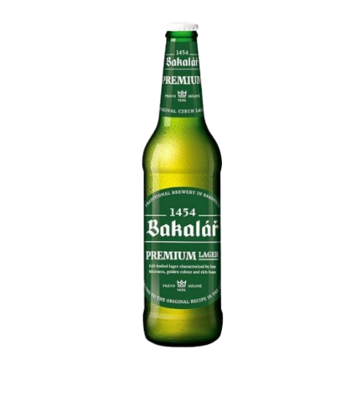 Пиво Bakalar Premium 4.9% 0.5 л бут - фото 30683