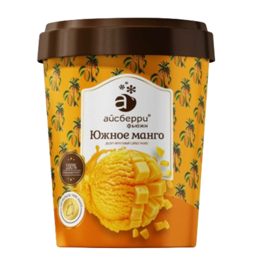 Мороженое Айсберри Южное манго ведро 350гр - фото 30813