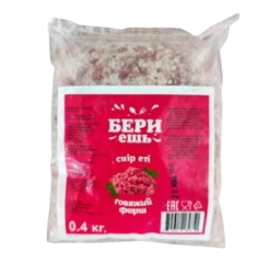 Фарш Бери Ешь Говяжий 400гр - фото 30848