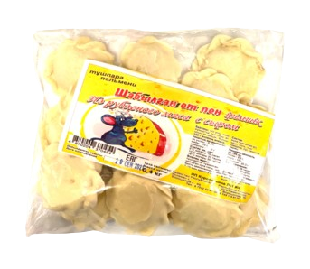 Пельмени Вояж Премиум свино-говяжьи с сыром 400гр - фото 30851