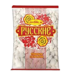 Пельмени Рубиком Русские 1кг - фото 30860