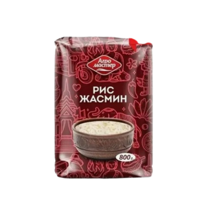 Рис АМ  Жасмин шлифованный 800 гр - фото 30996