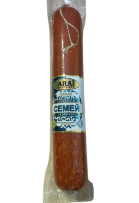 Колбаса Arai Семей полукопченая  Халал 500 гр - фото 31005