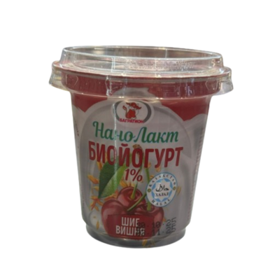Биойогурт Нанолакт вишня 1% 150гр - фото 31026