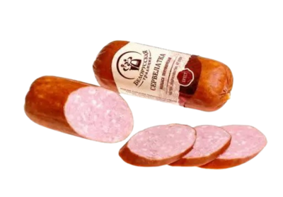 Колбаса Белорусские традиции Сервелатка в/к 270гр  - фото 31039