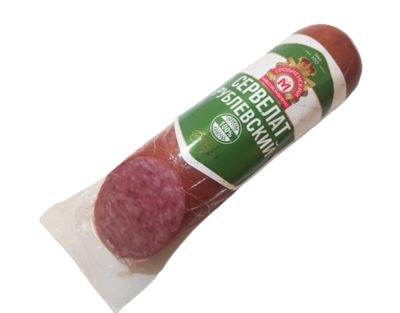 Колбаса ГМК Сервелат Рублевский 270гр - фото 31042