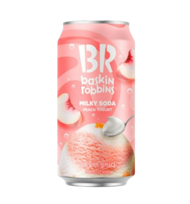 Напиток Baskin Robbins Персиковый йогурт ж/б 350мл - фото 31061