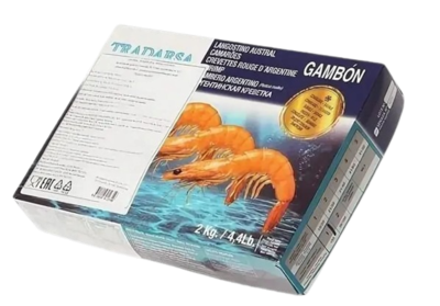 Креветки Tradarsa Gambon аргентинские красные б/г 30/55 2кг - фото 31100