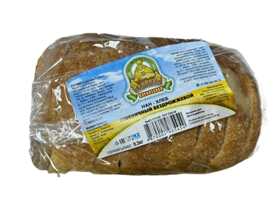 Хлеб Каравай Пшеничный бездрожевой 300гр - фото 31121