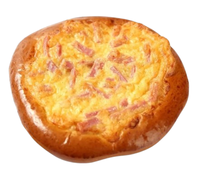 Лепешка с ветчиной и сырной начинкой 110гр - фото 31139