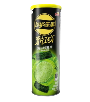 Чипсы LAY'S stax со вкусом Водоросли Нори, Китай 104гр - фото 31182