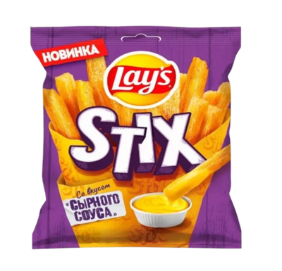 Чипсы Lay's Стикс Сырный соус 50гр - фото 31237