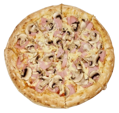 Пицца Ветчина и грибы 30см - фото 31437