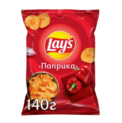 Чипсы Lay's Паприка 140гр - фото 31605