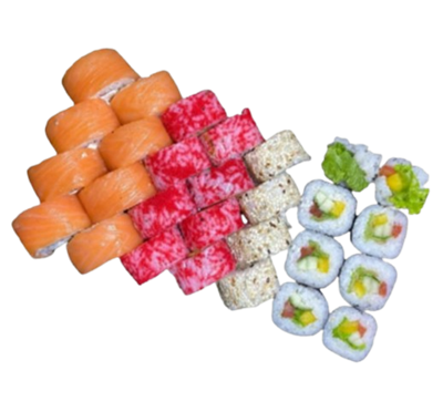 Сет роллов Япоша 28шт - фото 31632