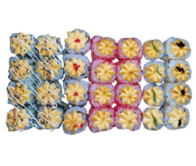 Сет роллов Жаркий Сезон 28шт - фото 31633