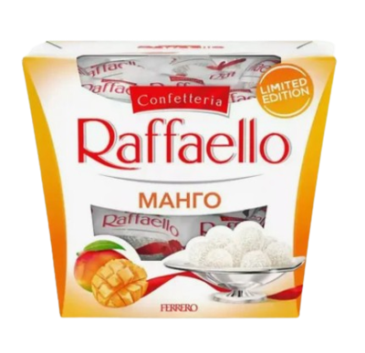 Конфеты Raffaello с миндалём и манго 130гр - фото 31650