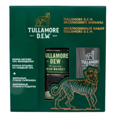 Виски Tullamore Dew Original 2 бут 0,5л +хайбол - фото 31691