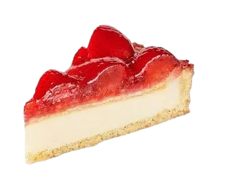 Чизкейк Kristof Клубничный элит 1 порция 120гр - фото 31786