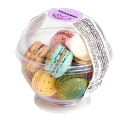 Набор пирожных Macaronika Мини-Макарон 60гр 10шт - фото 31792