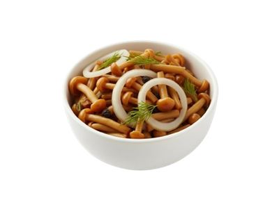 Салат с грибами опята - фото 31913