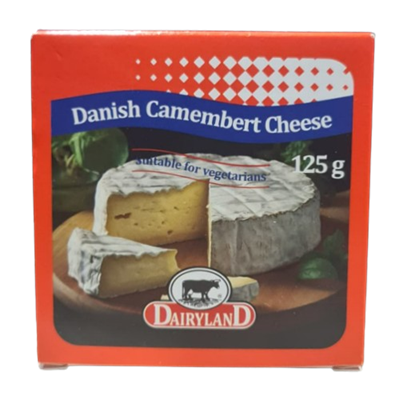 Сыр Dairyland Камамбер Датский мягкий с белой плесенью 125гр - фото 31933