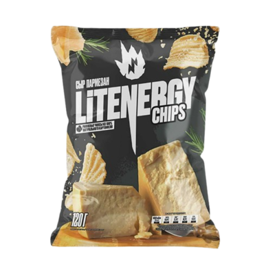 Чипсы LIT ENERGY сыр пармезан 120 гр  - фото 32011
