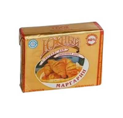 Маргарин Южный сливочный 80% 180гр - фото 32199