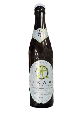 Пиво Hikari светлое бут 0,45л - фото 32291