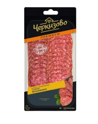 Колбаса Черкизово Салями Фламенко с/к нарезка 100гр - фото 32652