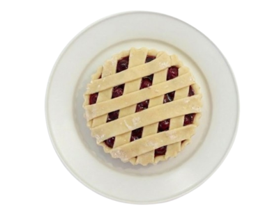 Мини пирог с вишней 350 гр - фото 32822